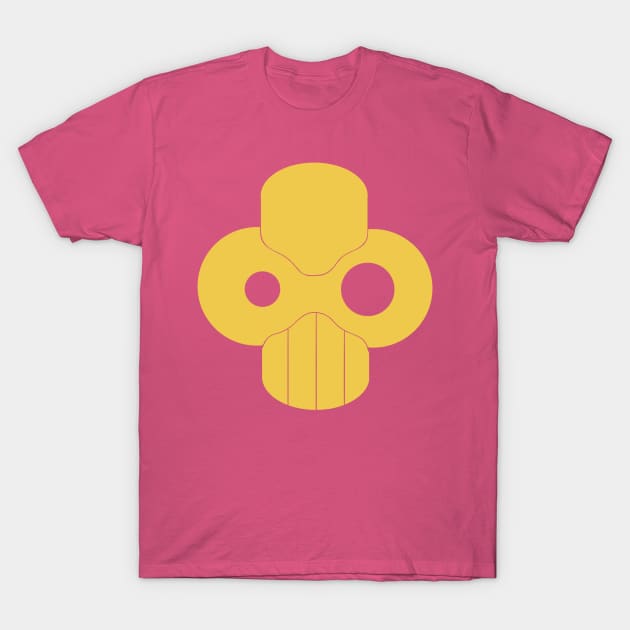 Bio-Mech Skull (transparent background) T-Shirt by BludBros